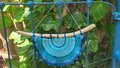 "AZURE" Crocheted Wall Hanging