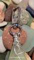 Seaglass Dangle / Key Fob ~ Seafoam Green from MEXICO!